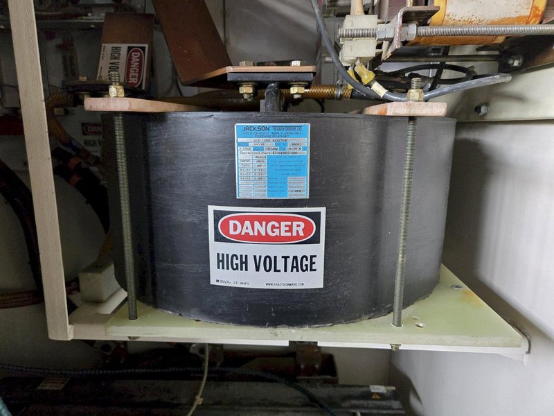 300 K.W. THERMATOOL SOLID STATE HIGH FREQUENCY WELDER. STOCK # 0758126