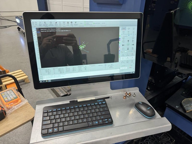 3,000 Watt Otinus 9×240″ Fiber Tube Laser Cutting Machine, 2024 – In Stock, Install &amp; Training Included!