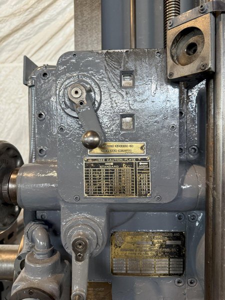 4" GIDDINGS &amp; LEWIS 340-T HORIZONTAL BORING MILL. STOCK # 0758926