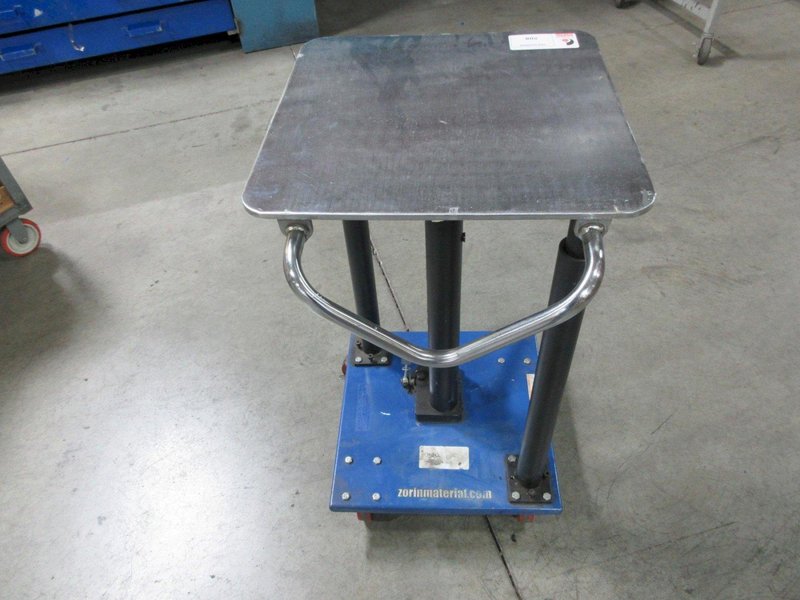 Zorin Material Portable Hydraulic Lift Table, Foot Kick- Auction Item