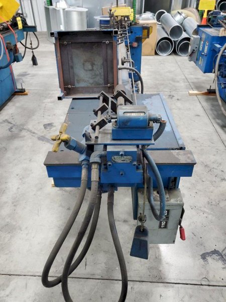 2.5&quot; TELEDYNE PINES HORIZONTAL HYDRAULIC TUBE BENDER. STOCK # 0641823