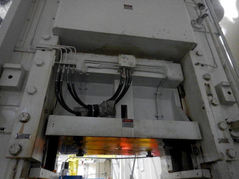 800 TON  MINSTER MODEL #90-800 KNUCKLE JOINT PRESS : STOCK #77652