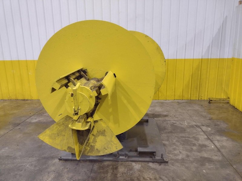 8,000 LBS X 24" COE MODEL #CPR-DE DOUBLE END PULL OFF COIL REEL UNCOILER: YOBRO #24985