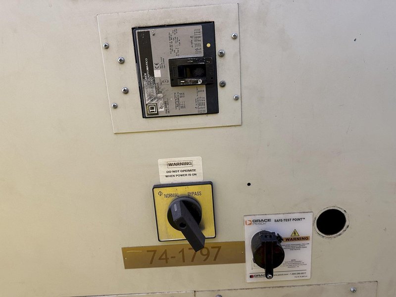 50 KVA CONTROLLED POWER COMPANY MODEL #8DNX-50K-7-A POWER VOLTAGE REGULATOR: STOCK #19844