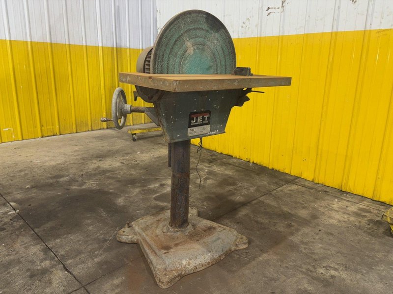 20" X 2 HP JET STOCK 708553 MODEL JDS-20 DISC SANDER: YOBRO #24240