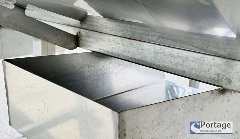 Heinzen Manufacturing  |  2720 Manual Produce Packing Table w/ Dual Scales