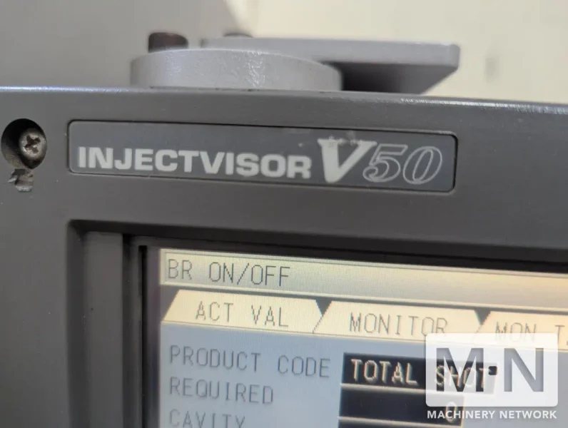 200 TON 15 OZ TOSHIBA MODEL EC200SXV50-8B ELECTRIC INJECTION MOLDING MACHINE MFG 2010