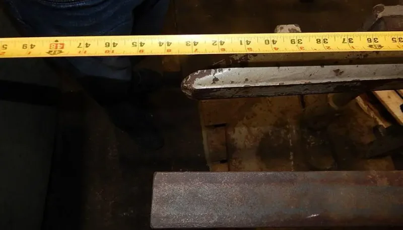 USED TISHKEN 350 LB. MANUAL UNCOILER MODEL LR6