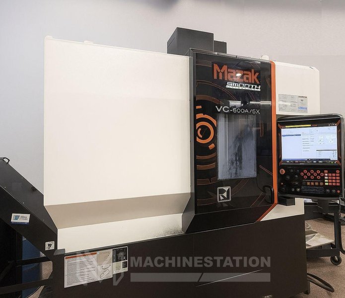Mazak VC-500A/5X 5 Axis CNC Vertical Machining Center – 2019 Mill