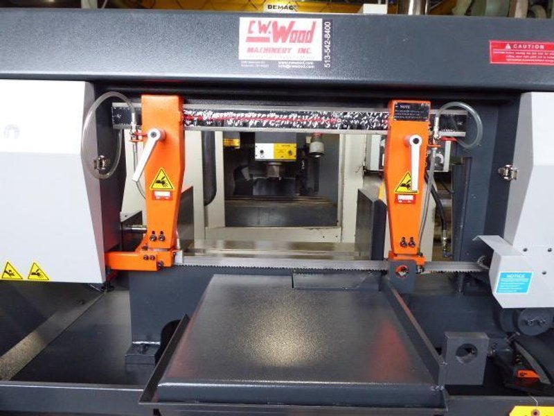 11" x 19" COSEN Horizontal Band Saw Model SH-500M, Miter, Semi-Auto, 1" Blade 3 HP, To Order