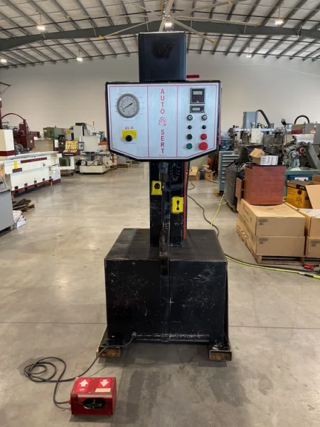 AUTO SERT # AS-7.5 Hydraulic Insertion Press 7.5 Ton USA #6681