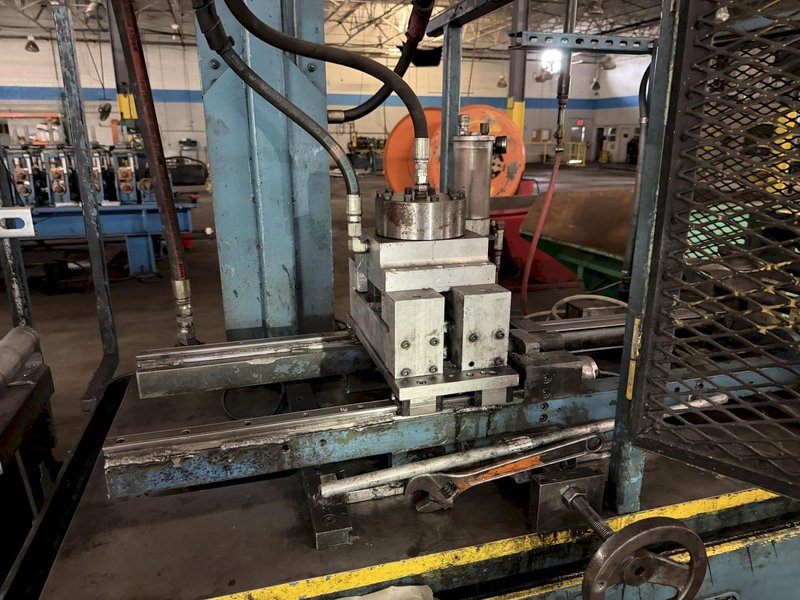 12 STAND X 2" ARBOR X 12" ROLLSPACE BRADBURY STUD MILL/ROLLFORMING LINE. STOCK # 0759026