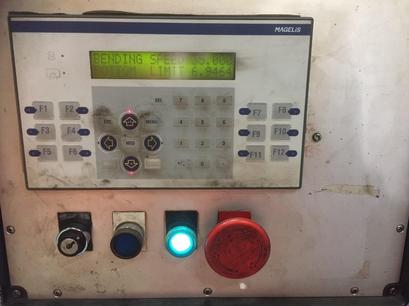 750 TON x 16' PACIFIC DOMINION HYDRAULIC PRESS BRAKE: STOCK 22438