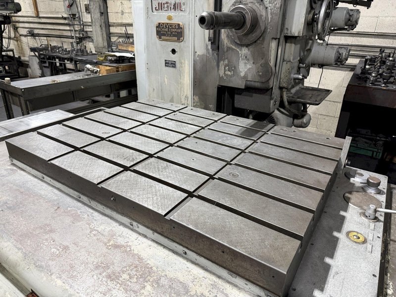 3" DEVLIEG 3H-48 SPIRAMATIC HORIZONTAL BORING MILL. STOCK # 0220426