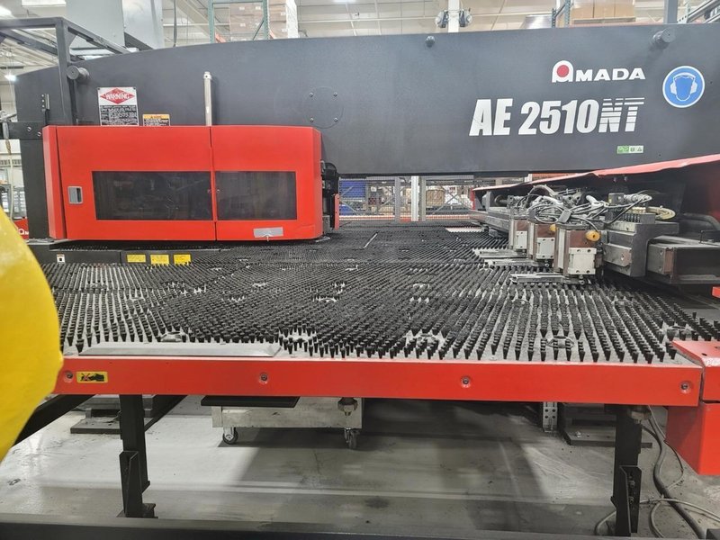 Amada AE-2510NT CNC Turret Punch, 2014