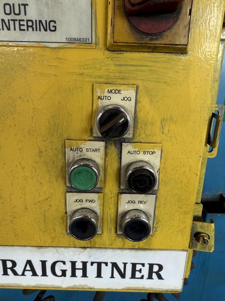 12&quot; X .125&quot; COE CPPS-PO-225-12 POWERED STRAIGHTENER. STOCK # 1226424