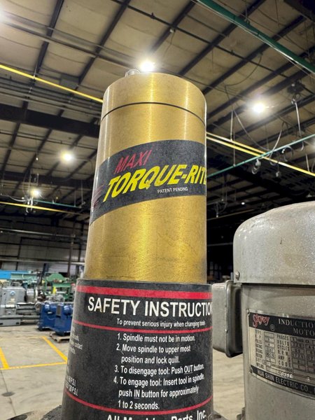 1 - PREOWNED SHARP MANUAL VERTICAL MILLING MACHINE