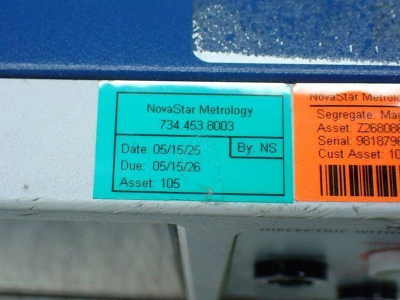 ASSOCIATED RESEARCH HYPOT SERIES DIELECTRIC WITHSTAND TESTER.   -  3865