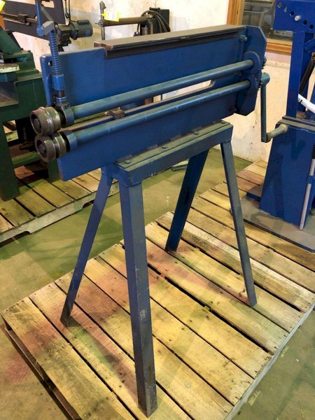 24" ROPER WHITNEY PEXTO STAND MOUNTED BEAD ROLLER. STOCK # 0414521