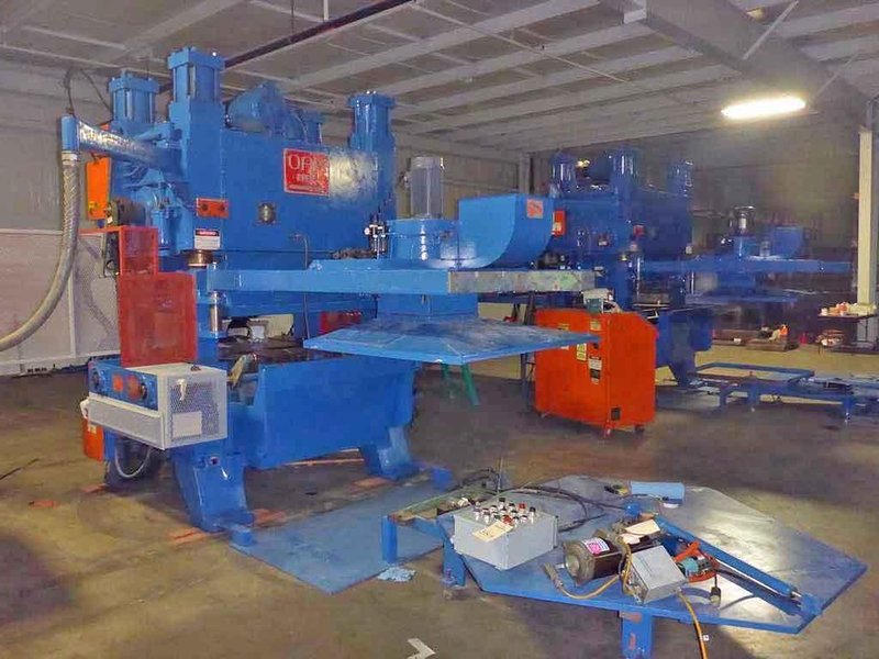 100 Ton Oak Fin Press Line