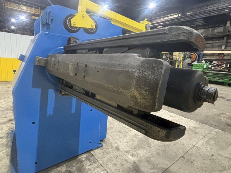 15,000 LB X 48&quot; EGAN MOTORIZED HYDRAULIC COIL REEL UNCOILER: STOCK #22425