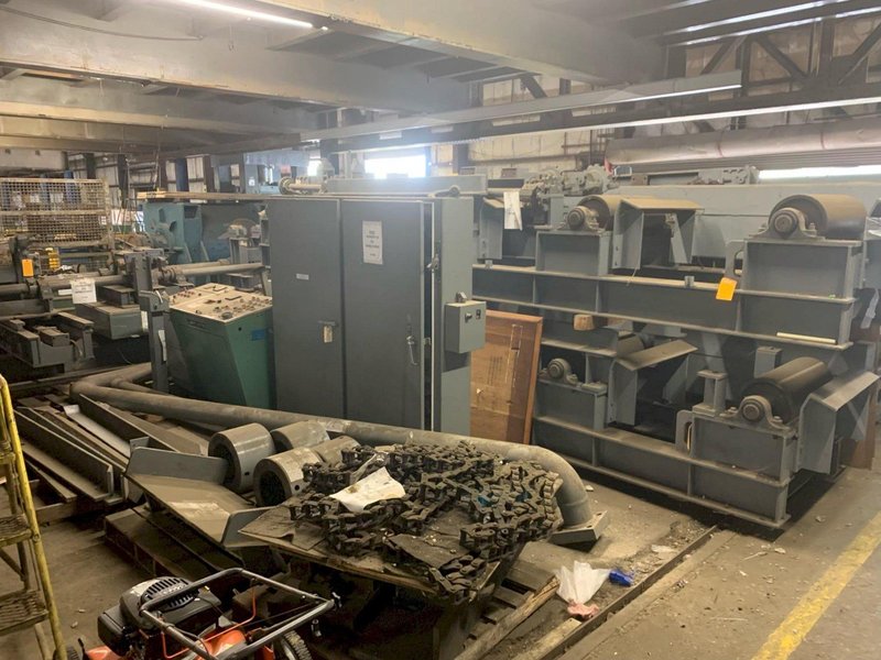 1500 TON AMD 4-POST HYDRAULIC PRESS &amp; FEED SYSTEM: STOCK #16721