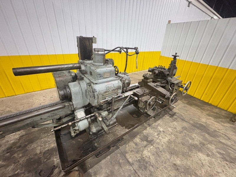 #2A WARNER &amp; SWASEY MODEL #M-510 TURRET LATHE WITH BAR FEED: YOBRO #24459