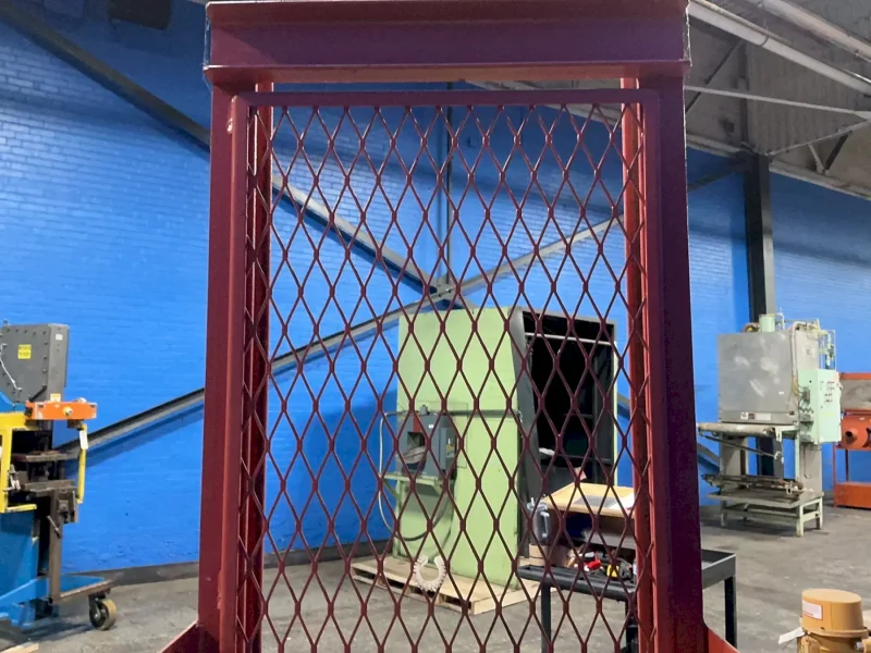 MAHAFFY MATERIALS HANDLING LIMITED 2000 LBS PALLET STACKER  -  PA68-2
