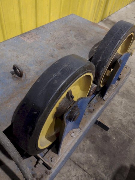 6,000 LB PANDJIRIS MODEL PIPER 3 TANK TURNING ROLLS, DRIVE &amp; IDLERS, 110V : YOBRO 24750