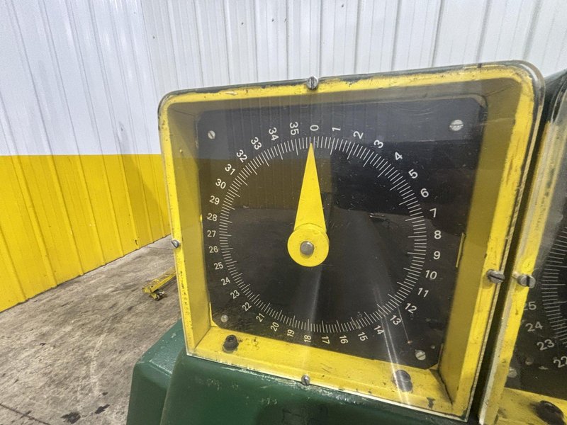 12&#039; X 1/4&quot; ROUNDO MODEL #PS-205 DOUBLE PINCH HYDRAULIC 3 ROLL PLATE ROLL: STOCK #23118