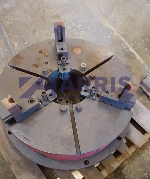 32” 3-Jaw Chuck with 36” Adapter Plate
