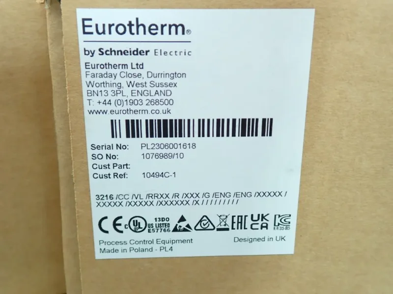 EUTOTHERM TEMPERATURE CONTROLLER, 15PCS  -  3216