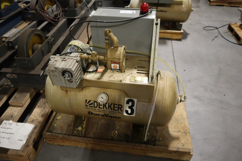 Dekker Vacuum Technologies RML010T1-01-AS Vacuum Pump - Auction Item