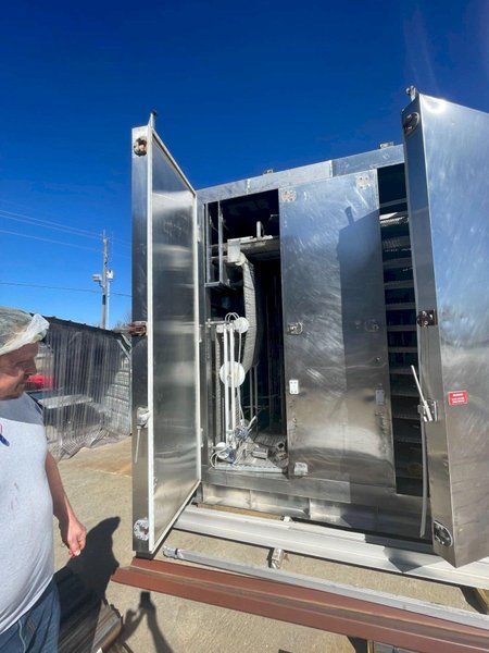 Liquid Carbonic STD CO2 L.H WCCF Spiral Cooler, 1993