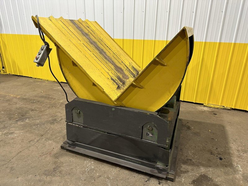 6000 LB X 36&quot; X 48&quot; WELD-BILT MODEL #36-48-48 UPENDER / COIL FLIPPER WITH ROTATION: STOCK # 3497