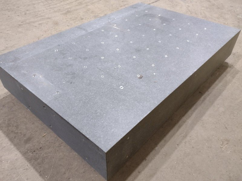 83.5&quot; x 55&quot; x 12.5&quot; BLACK PRECISION GRANITE LAYOUT TABLE SURFACE PLATE: STOCK 19367