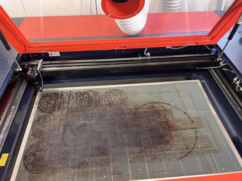 100 Watt AP Lazer SN4024 CO2 Laser, 2017