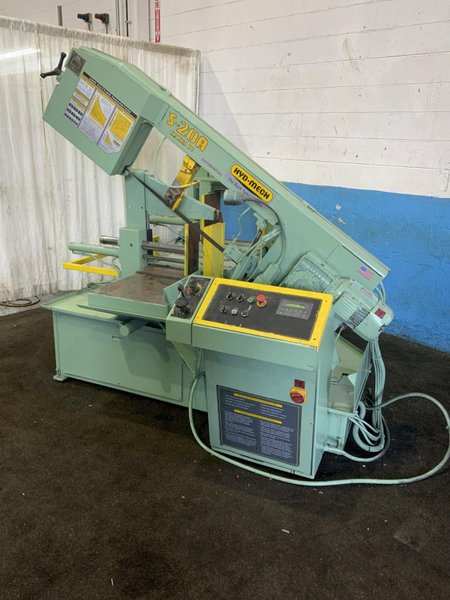 13" X 18" HYDMECH MODEL # S-20A HORIZONTAL BAND SAW: STOCK #80180