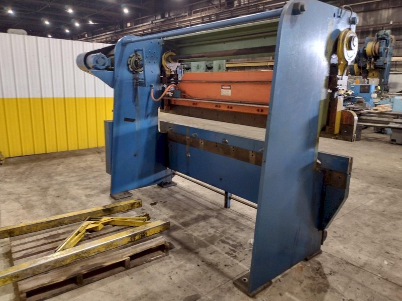 55 TON X 10&#039; WYSONG MODEL #55-8 MECHANICAL PRESS BRAKE: STOCK #22730