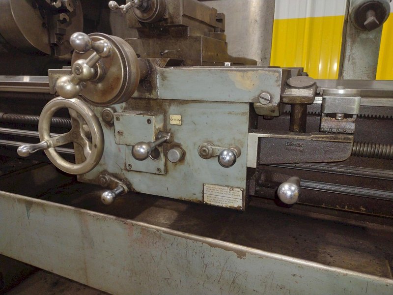 19" x 54" LEBLOND MODEL #7E REGAL ENGINE LATHE, 1.75" HOLE: STOCK #19469