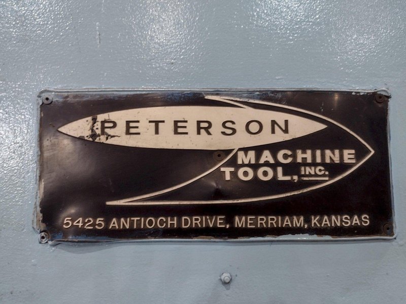 24&quot; X 60&quot; PETERSON MODEL 996 CRANKWELD SHAFT WELDING LATHE: STOCK #21244