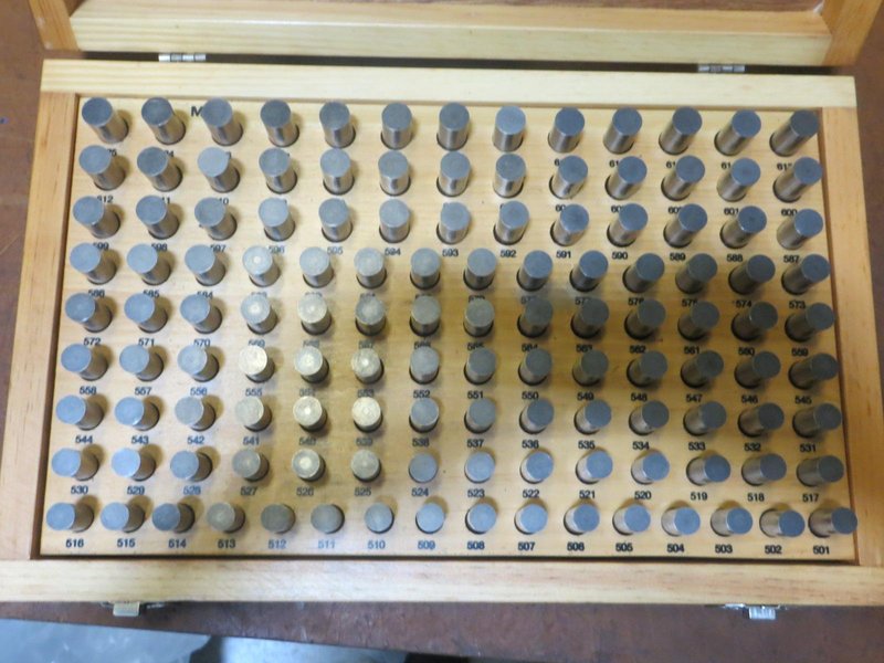 Meyer M-3 Plus Pin Gauge Set .501-.625- Auction Item