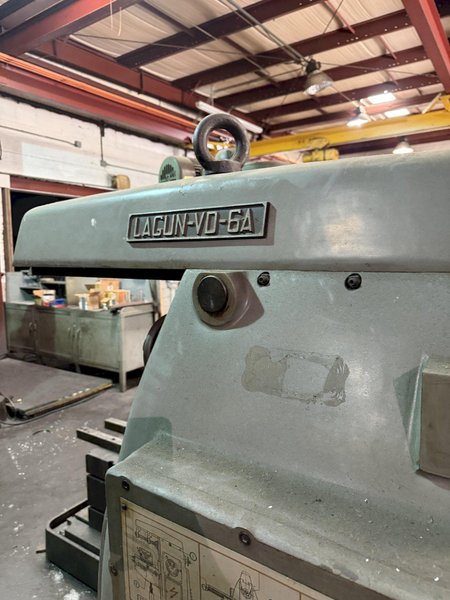 5HP LAGUN VD-6A VERTICAL MILL. STOCK # 0547026