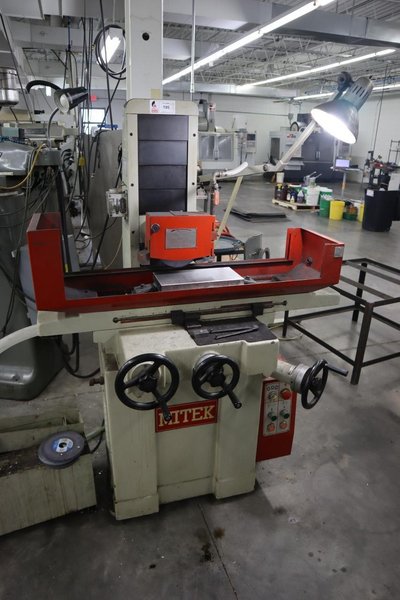 Mitek MT-616B Surface Grinder, 6"x12" Chuck, Hand Feeds, Coolant System- Auction Item