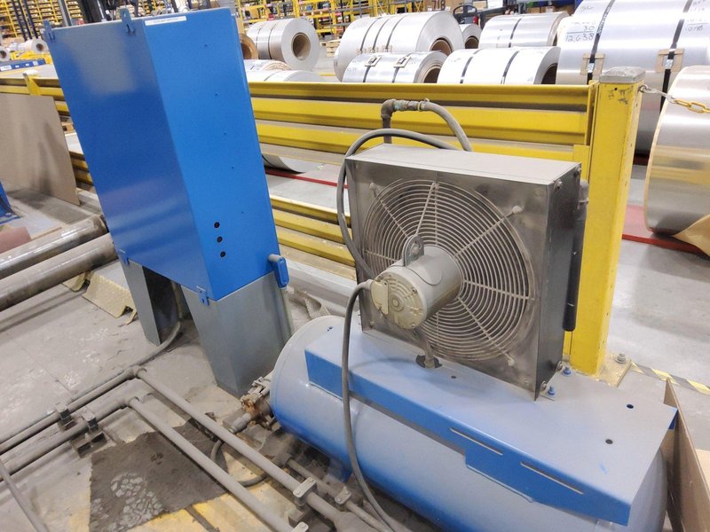 48" x 20,000 LBS X .080" HERR VOSS CUT-TO-LENGTH LINE W/ PRECISION LEVELER: STOCK #22693