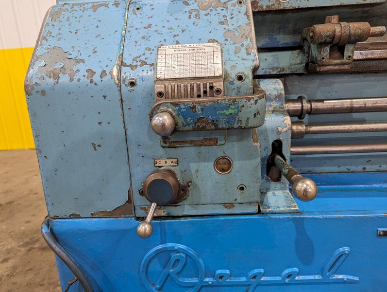 17&quot; x 54&quot; LEBLOND MODEL #3D REGAL ENGINE LATHE, 1.75&quot; HOLE: STOCK #20405