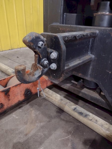 25,000 LBS RICO MODEL #R-LT-S-DD 24 VOLT ELECTRIC WALKIE-RIDE TOW LIFT TUGGER WITH PINTLE HITCH: YOBRO #25210