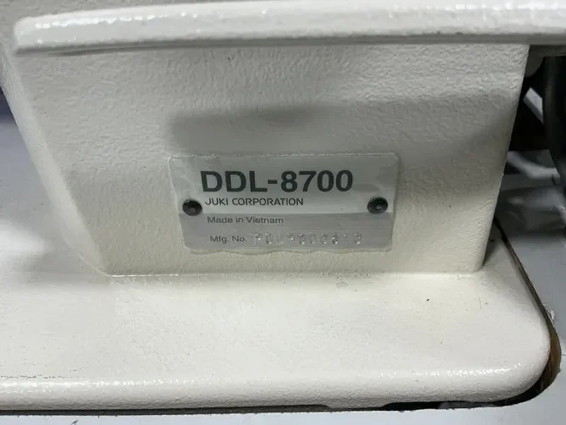 JUKI 21”X47” TABLE SEWING MACHINE  -  DDL-8700