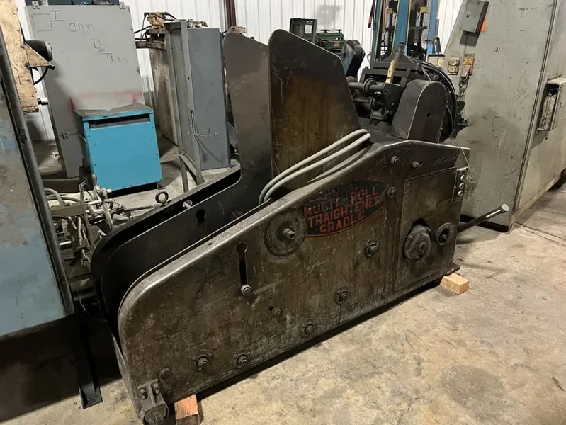 BAIRD 2,500 LB X 8&quot; X .090&quot; COIL CRADLE STRAIGHTENER, STOCK# 14322J