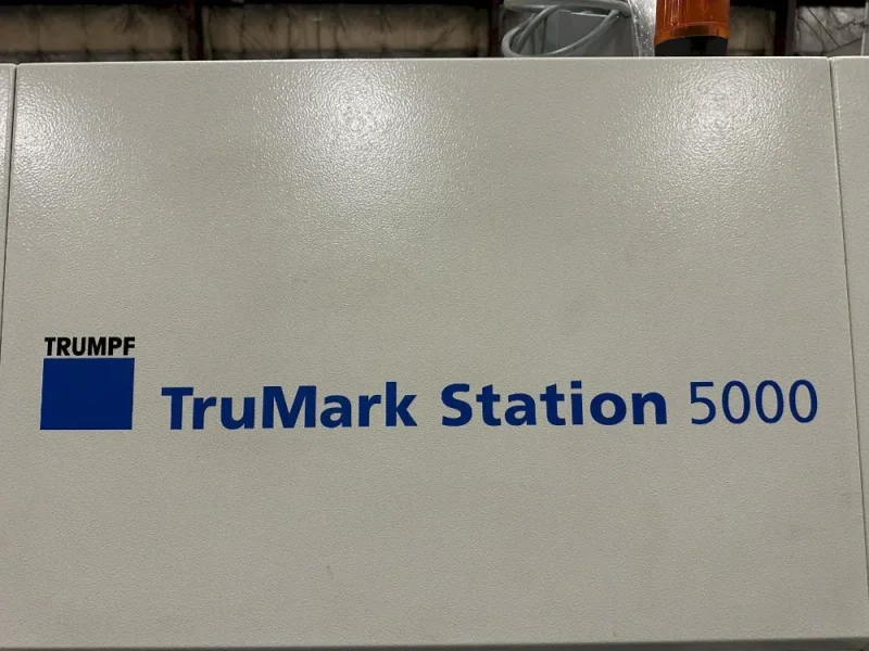 TRUMPF 2008 TRUMPF TRUMARK 5000 ROTARY LASER MARKER  -  TRUMARK STATION 5000